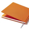 Gästebuch 180 Seiten Orange Leinen - 3