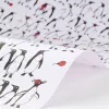 Weihnachts-Geschenkpapier XMAS Pinguine – 3 Bögen - 3