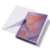 Grußkarte "Dance and have fun" Dots - 3